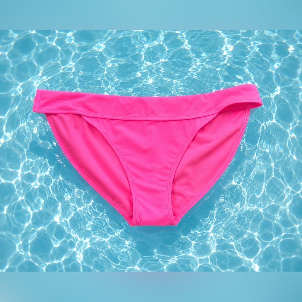 NWT *Neon* Barbie Hot Pink Jrs XL Bikini Bottom